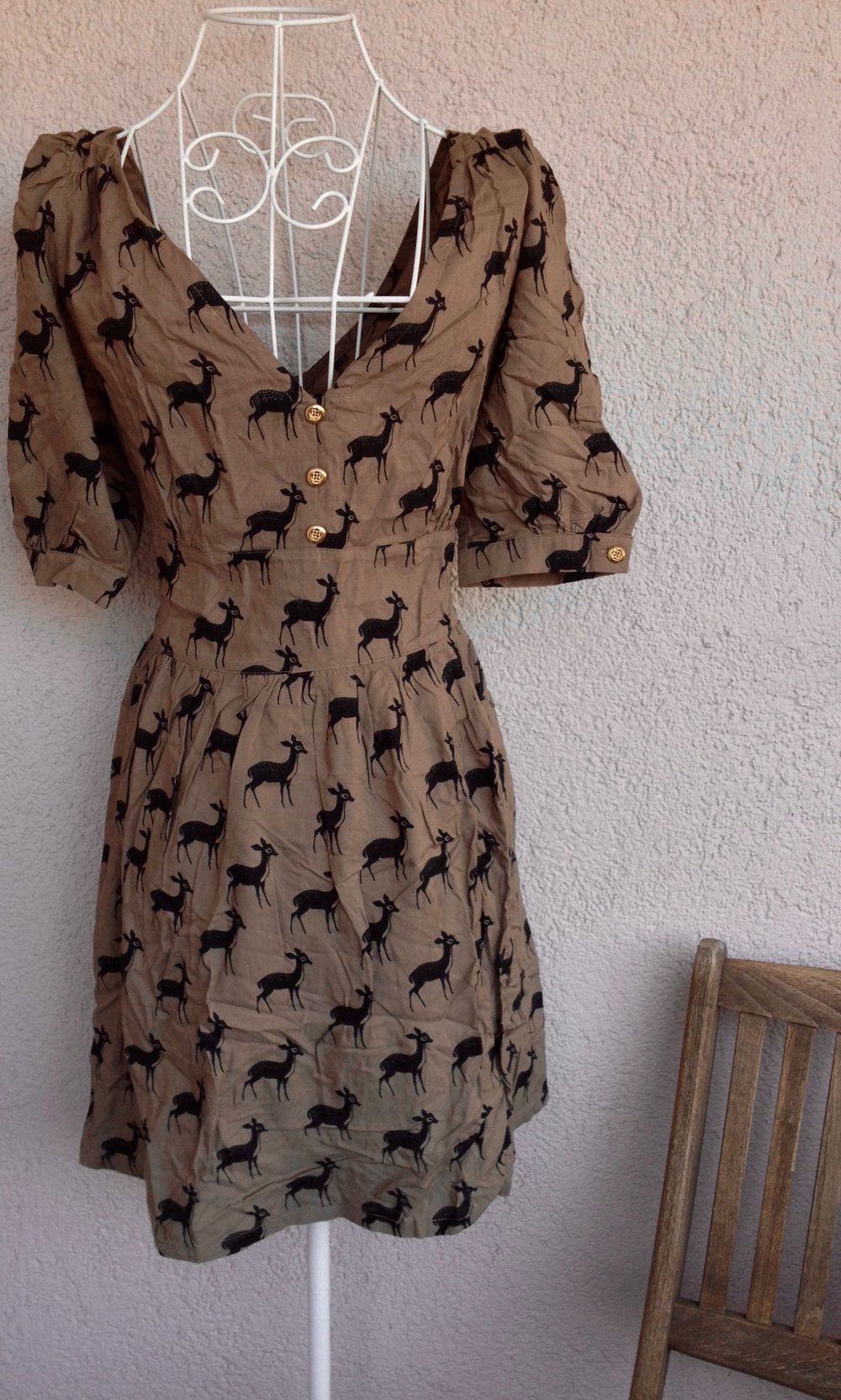 Sugarhill Boutique wunderschönes Kleid mit Rehmuster
