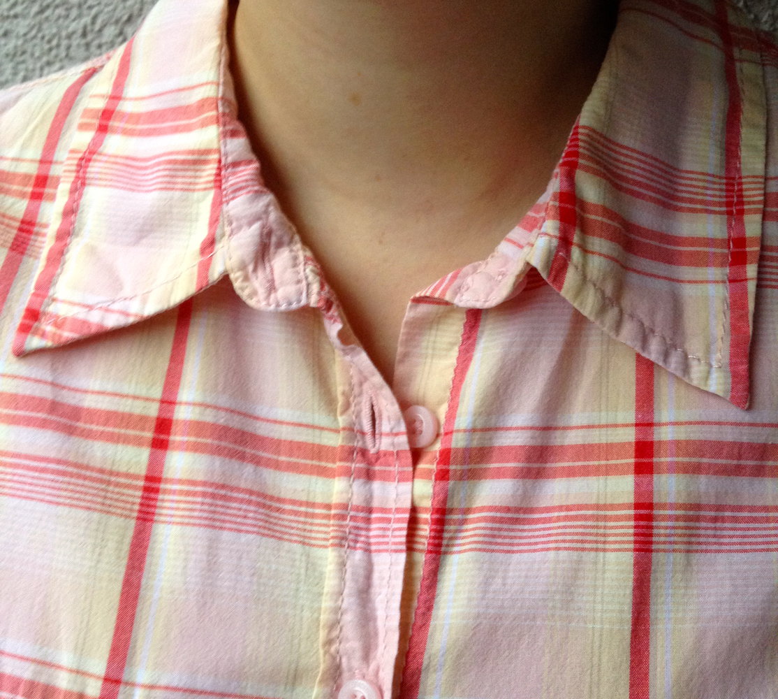 Kurze Karobluse von H&M