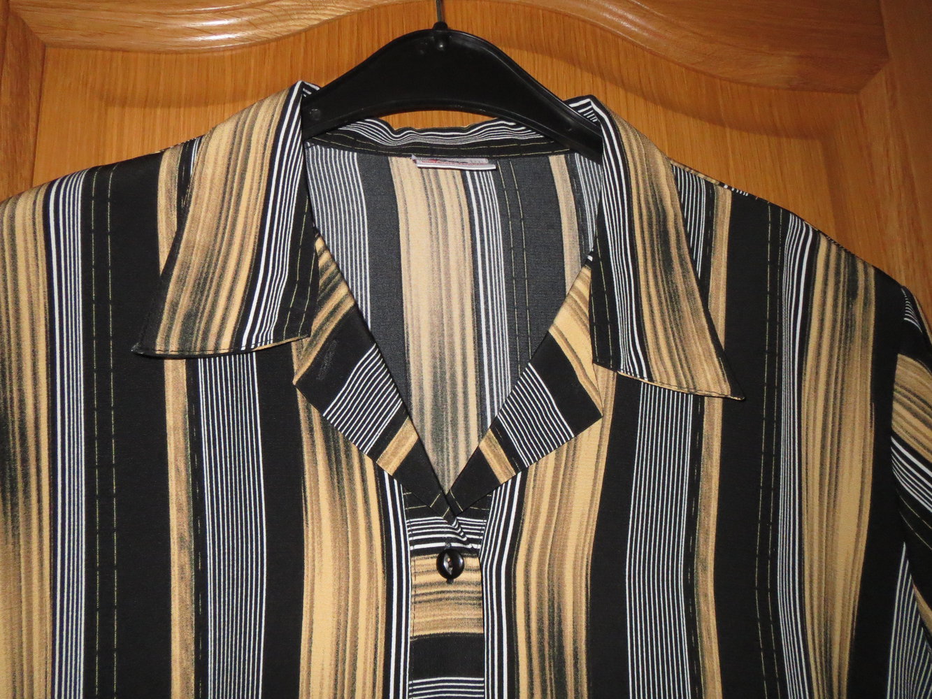 Bluse, Gr.XXXL, gestreift