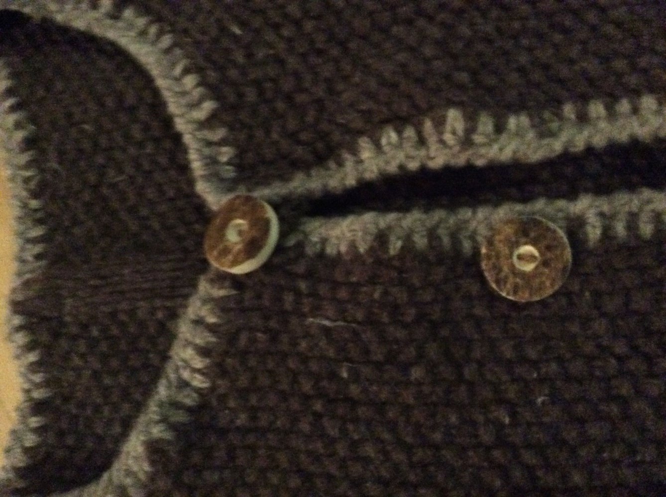 Weste neu Herren Größe M-L Handmade Zopfmuster gestrickt 