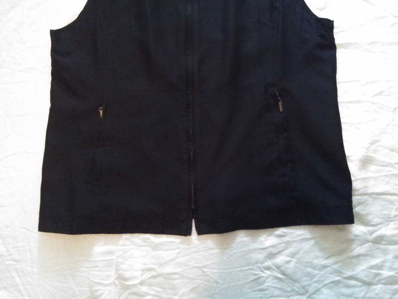 Sportive schwarze Weste von Marco Pecci ( P&C ) Gr. 44