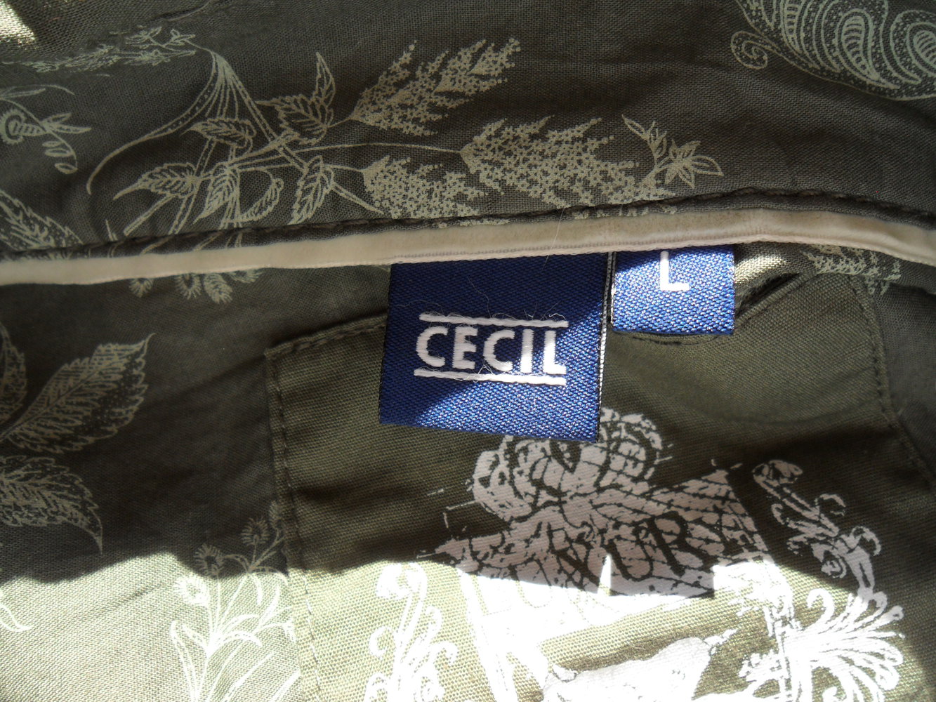 Bluse Cecil Gr. L
