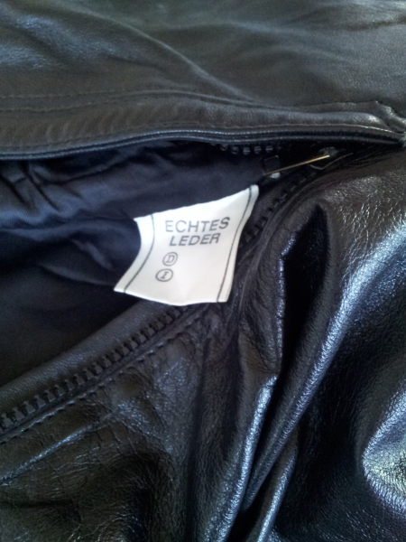  high waist shorts aus echt Leder Italien