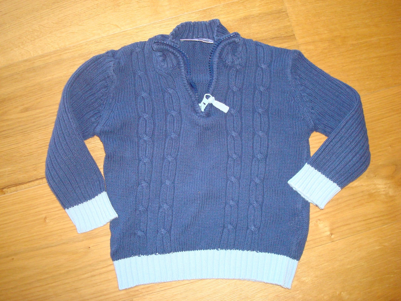 warmer Pullover für Jungen Gr. 80