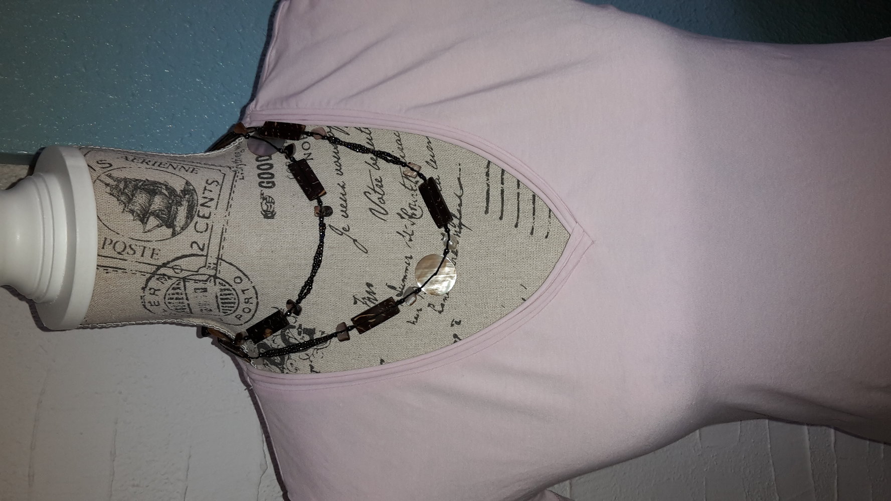Gr.40/M S.Oliver Tshirt rosa V-ausschnitt chic business Sommer  