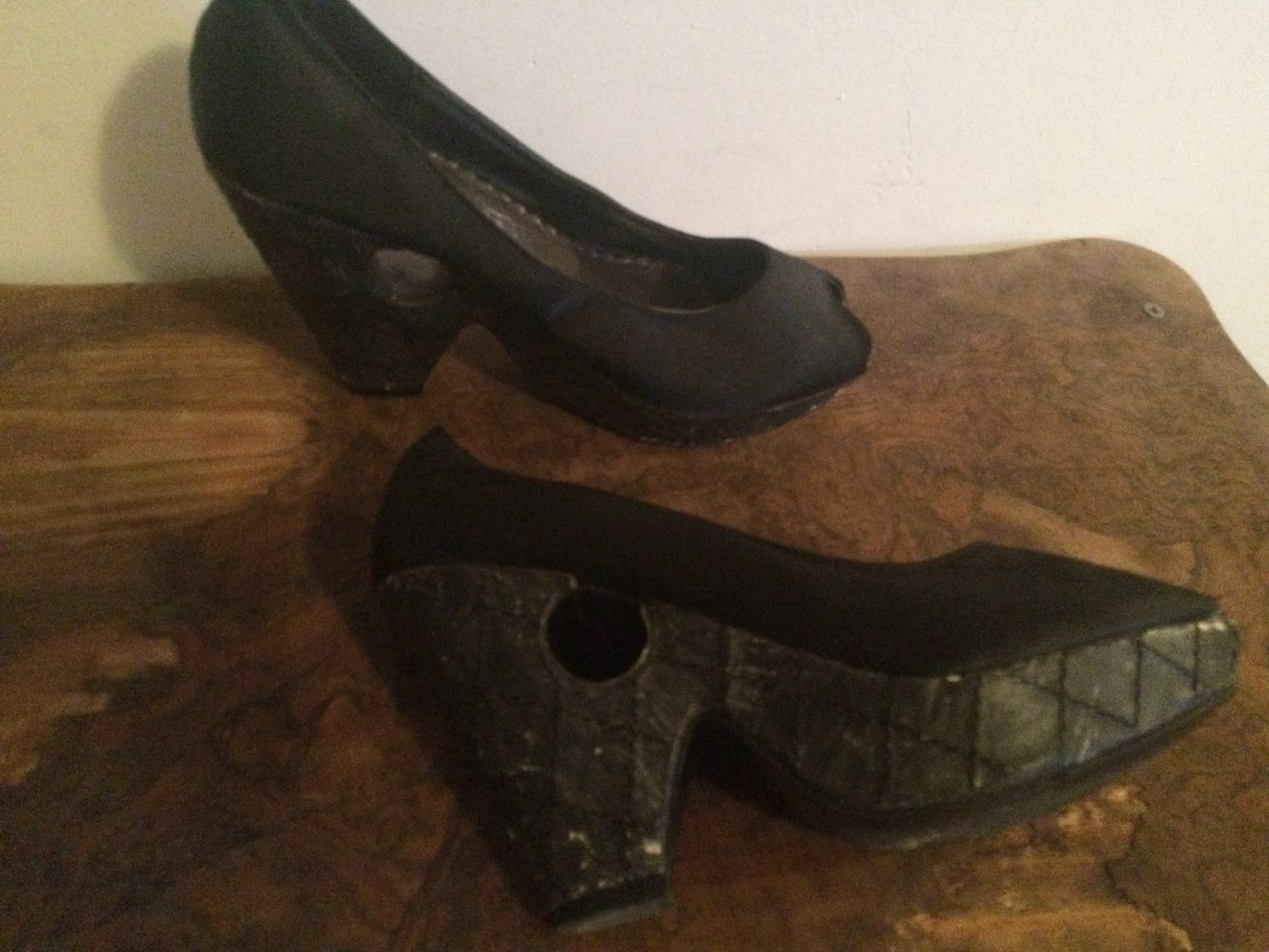 Wedge mit Loch used look