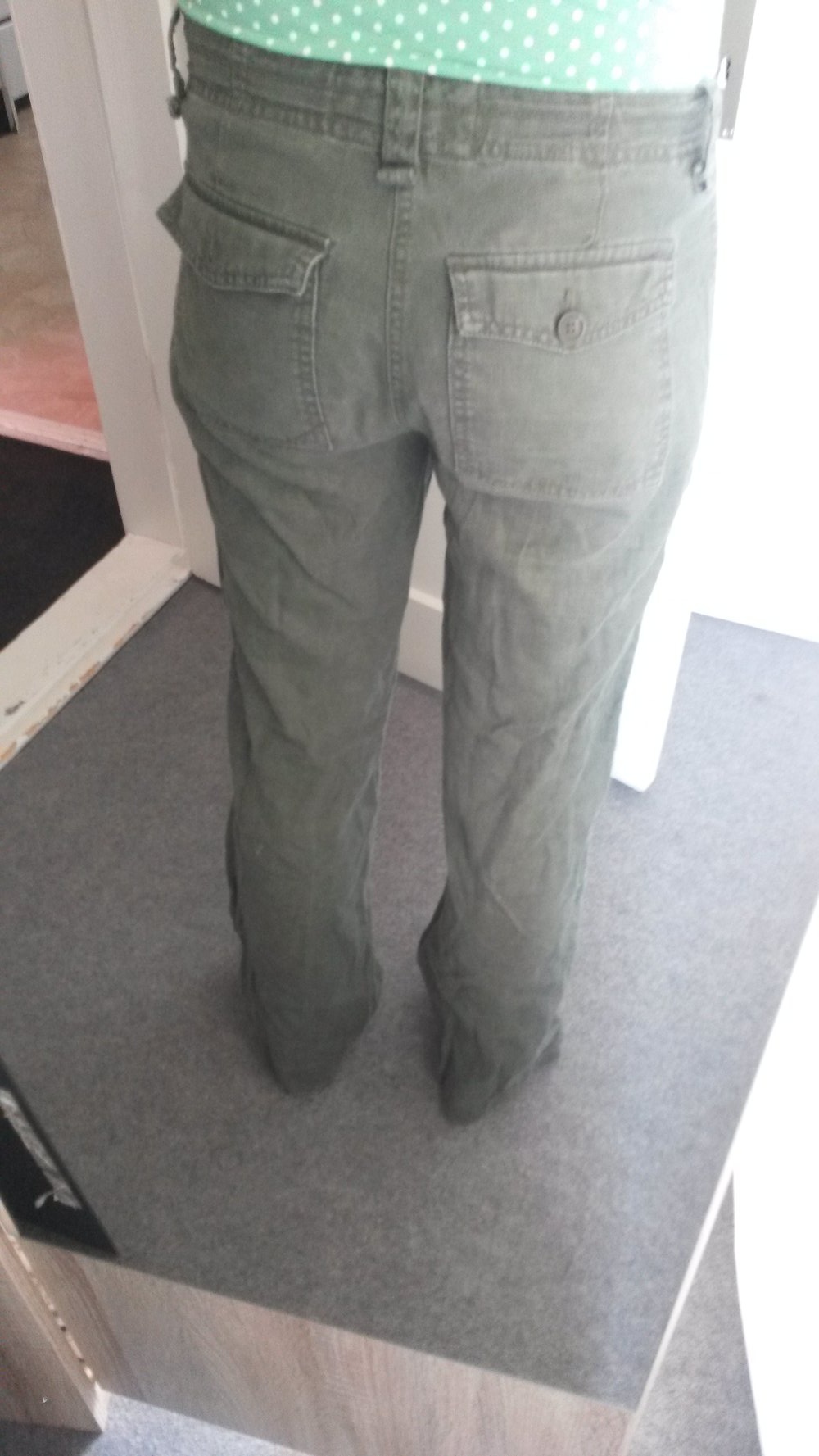 Leinenhose khaki