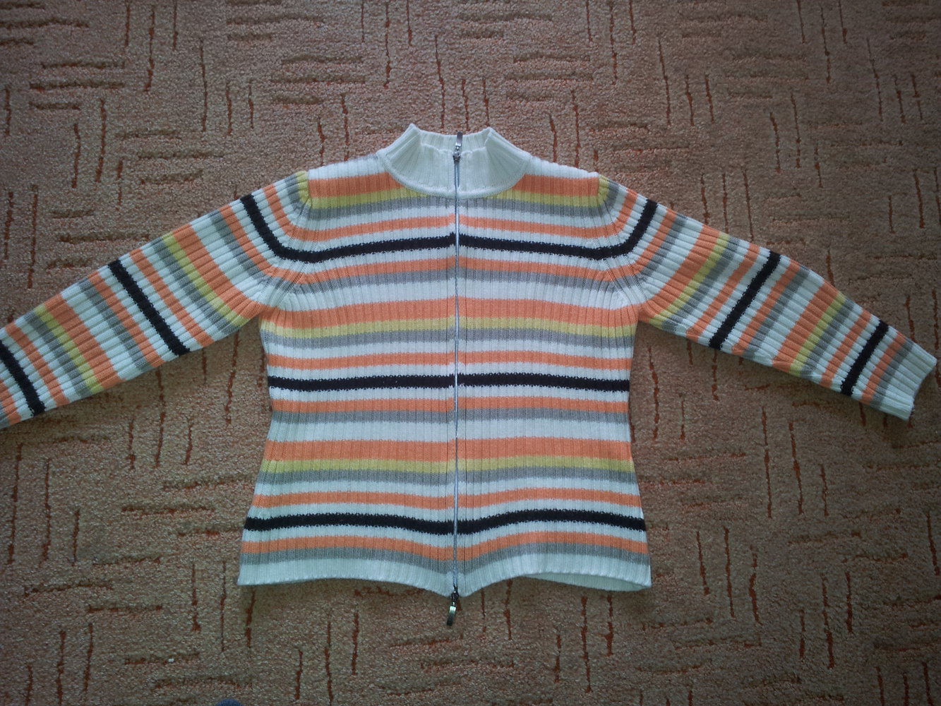 Strickjacke Streifen bunt  Olsen  Gr. M