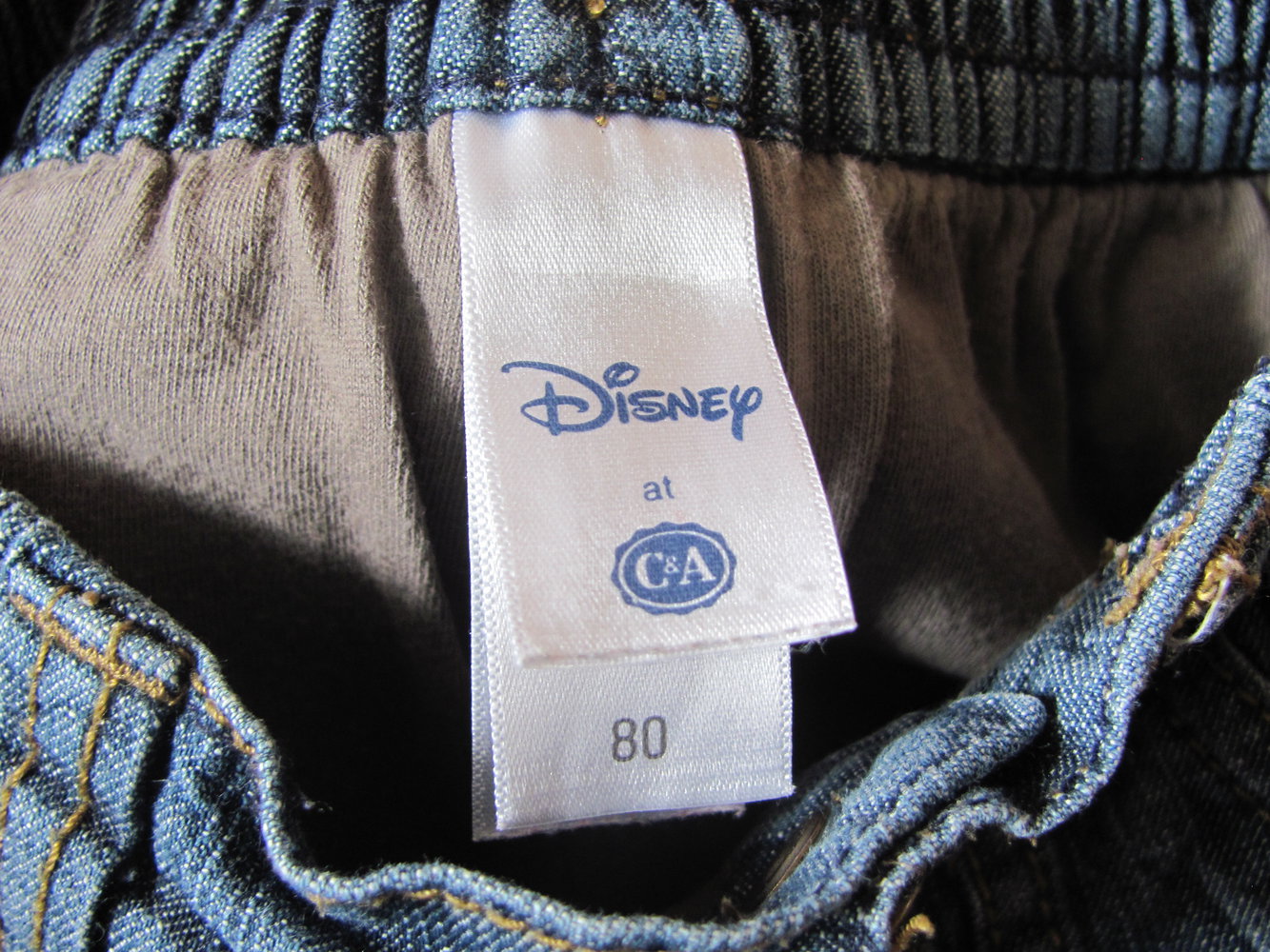 Jeanshose/Jeans/Hose Größe 80 Disney