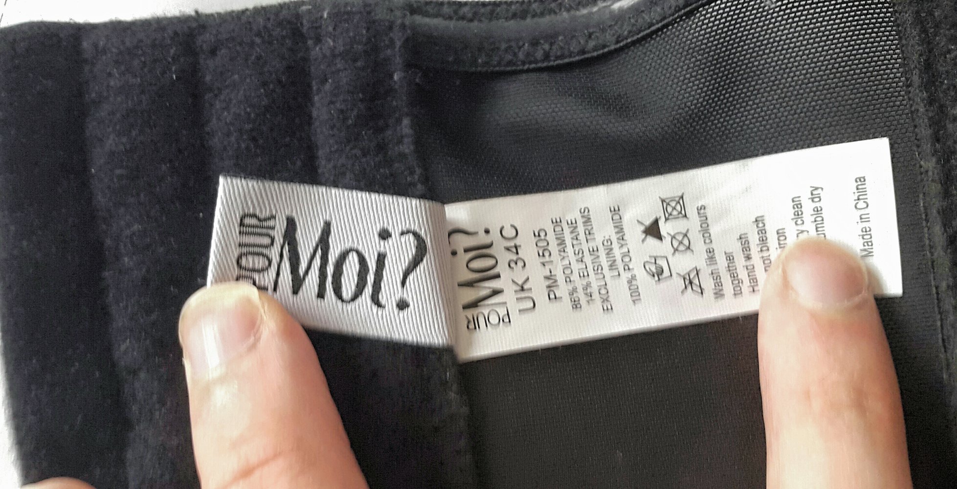 Pour Moi Corsage Amour 75C Burlesque-Stil