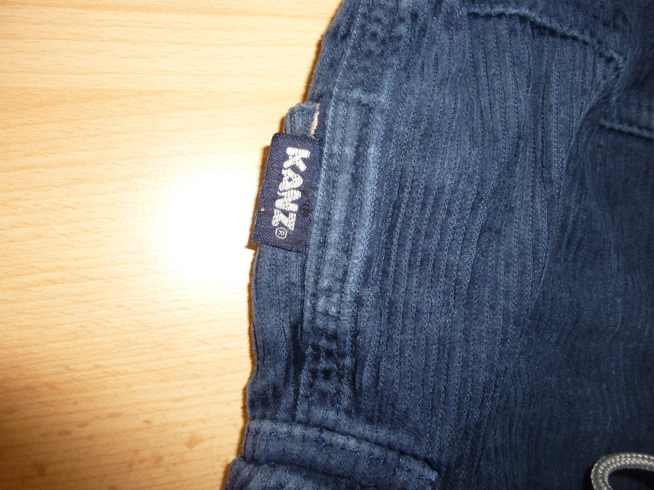 blaue Cordhose von Kanz
