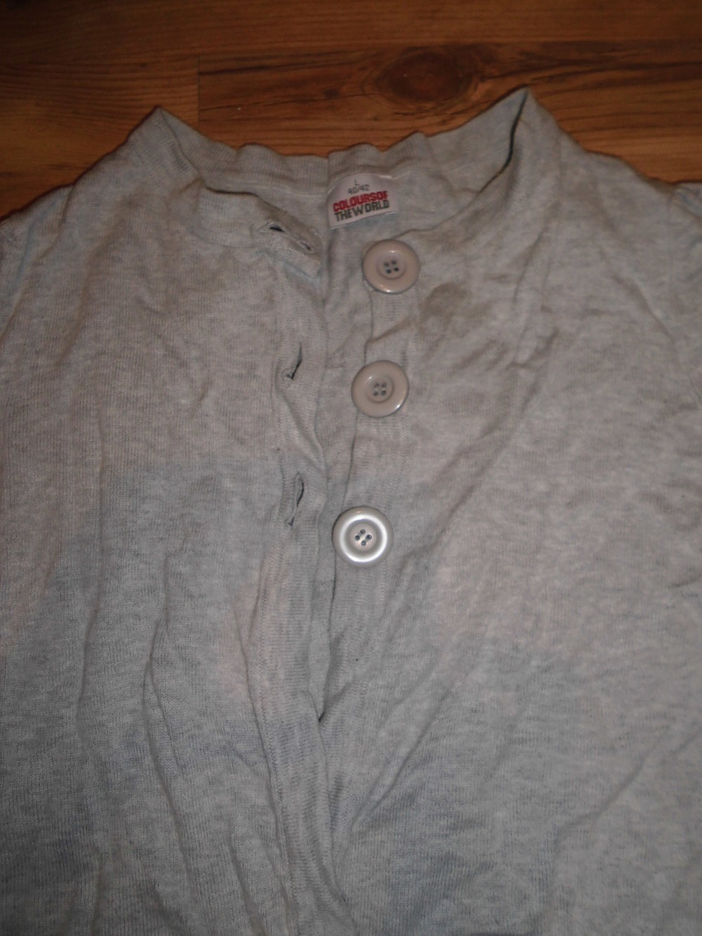 Graue Jacke - Bolero - Größe L 40/42 - guter Zustand