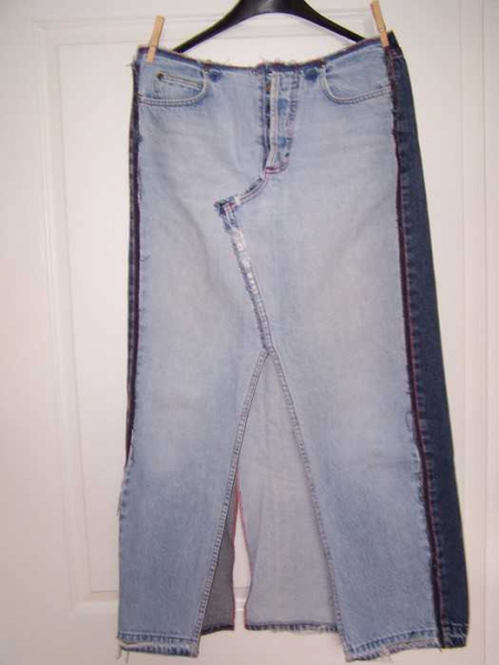 Jeansrock Gr.40/42, Einzelstück