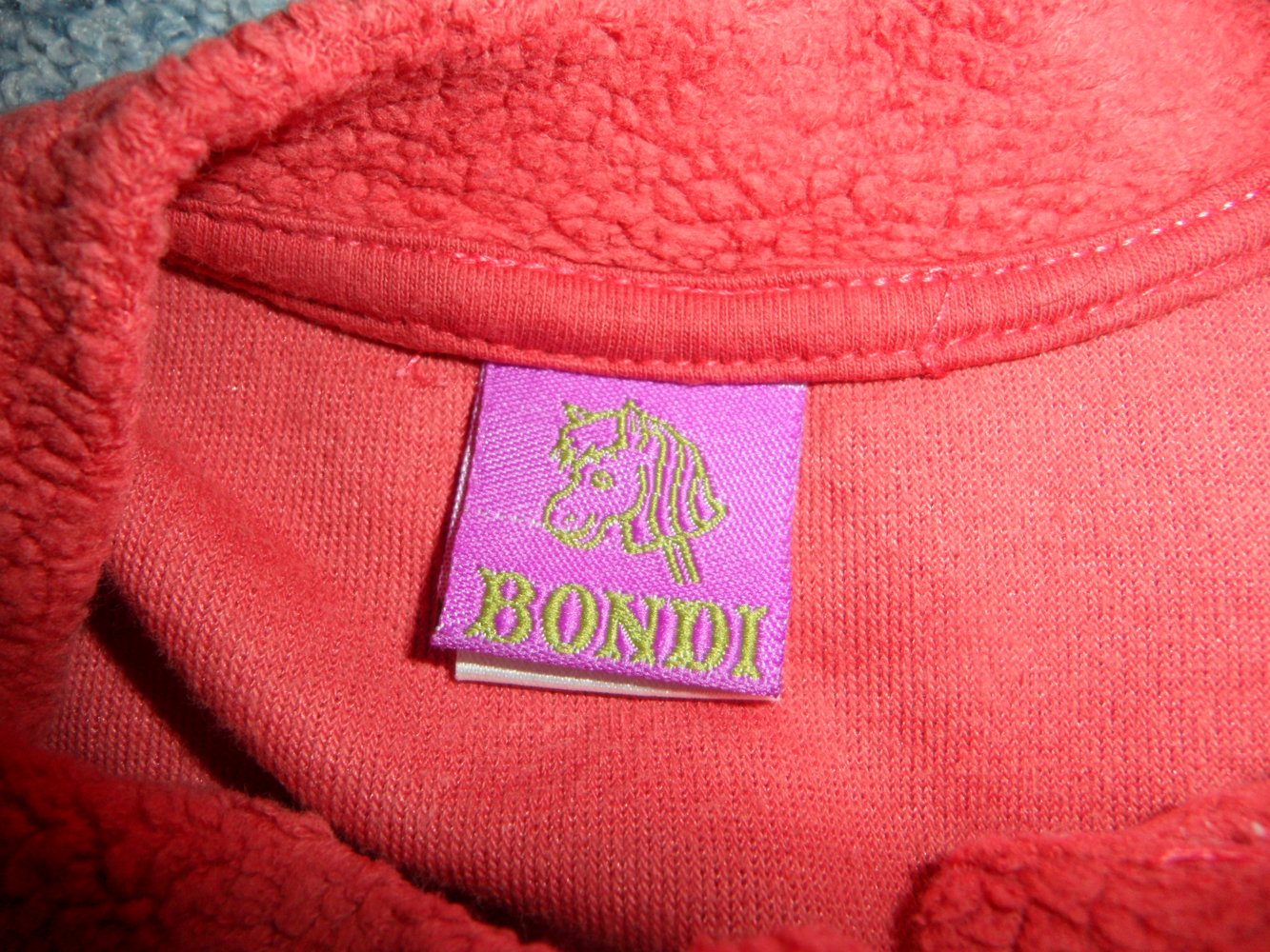 Bondi Pulli mit Stickerei Fee