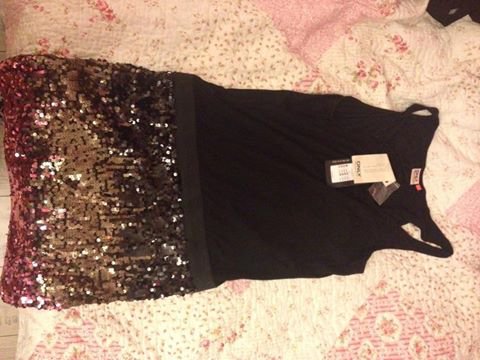 Partykleid mit Paillietten