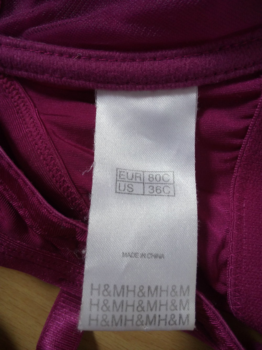 80C pinker BH mit Glitzer 
