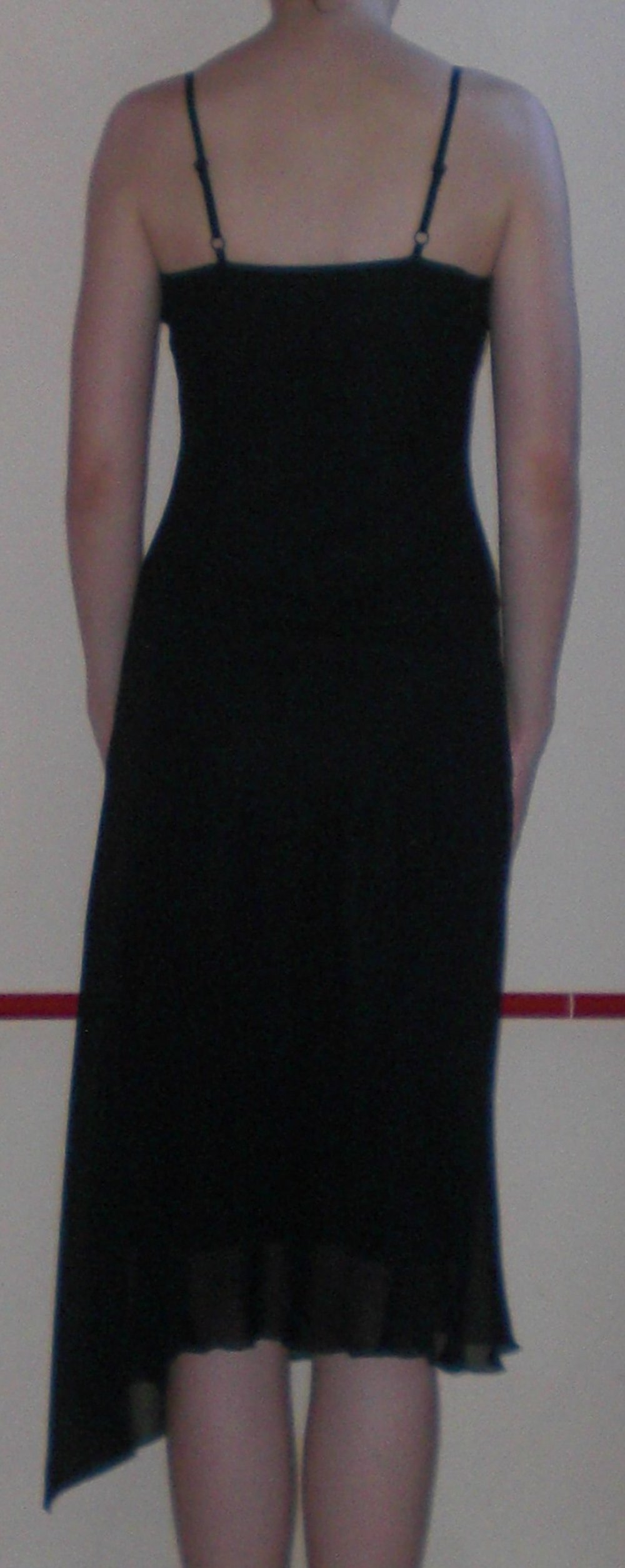 schwarzes Abendkleid