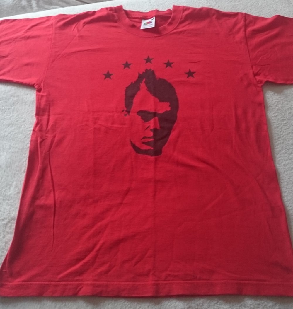  Robbie Williams T-Shirt rot Größe L