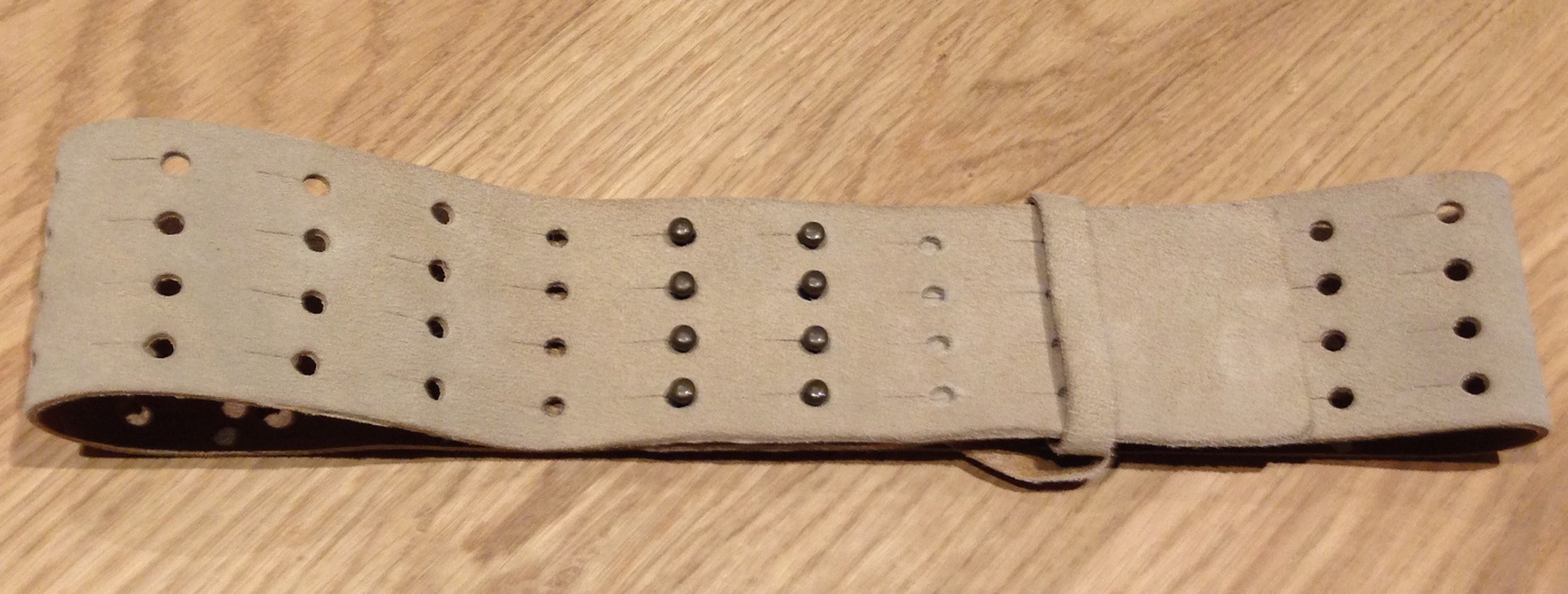 Gürtel breit, beige 