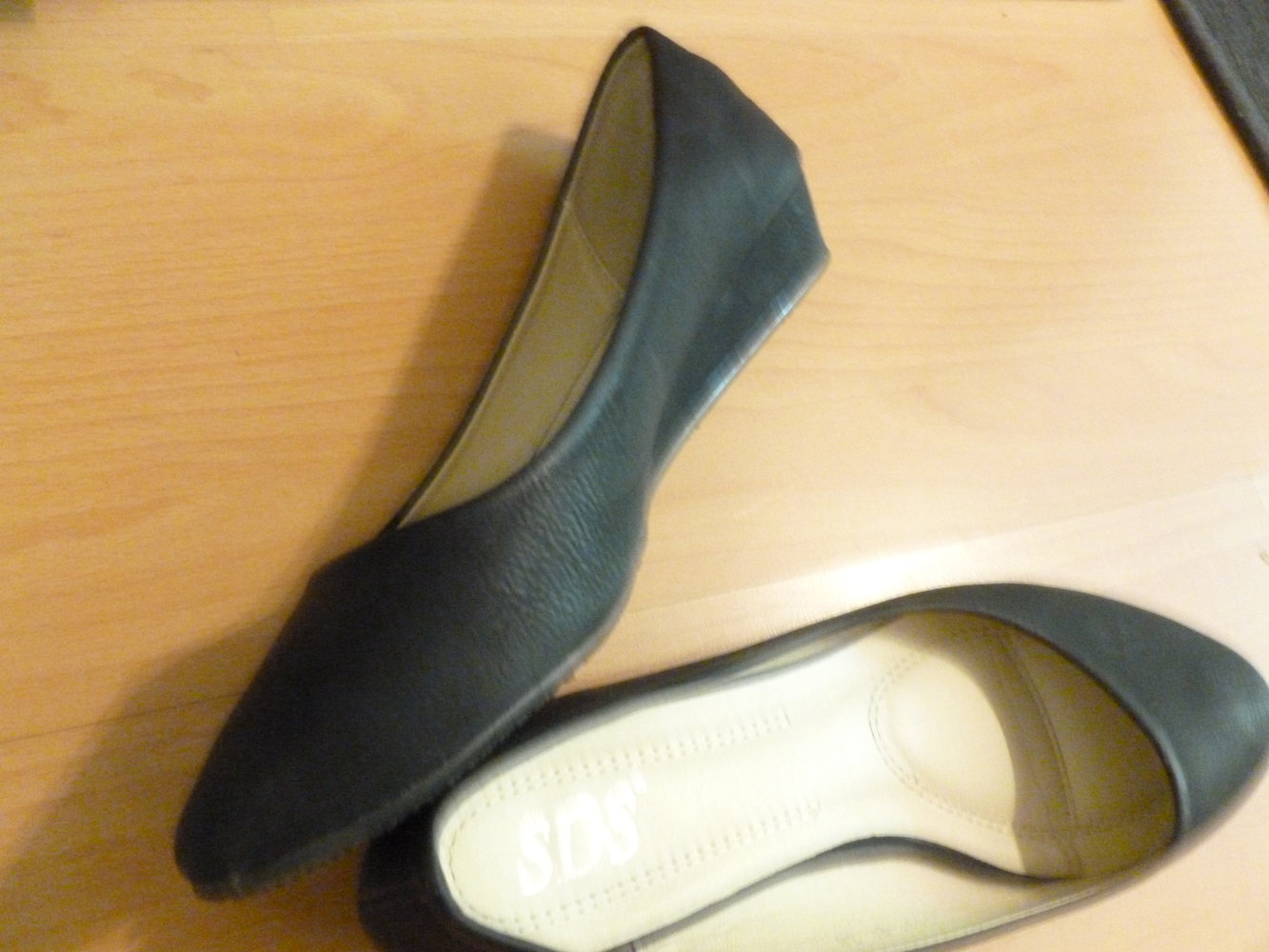 Schwarze Ballerinas