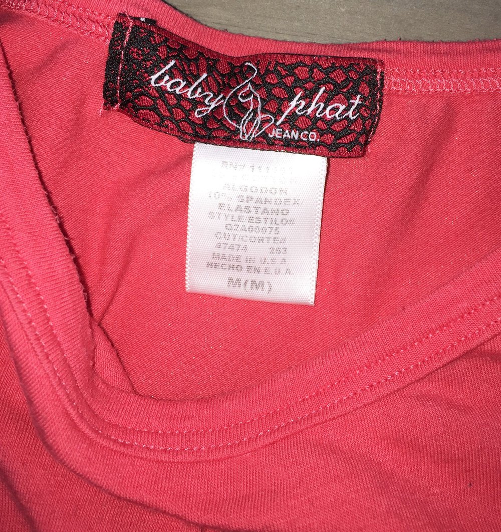 BABY PHAT T-Shirt Koralle Gr. M (wie XS)