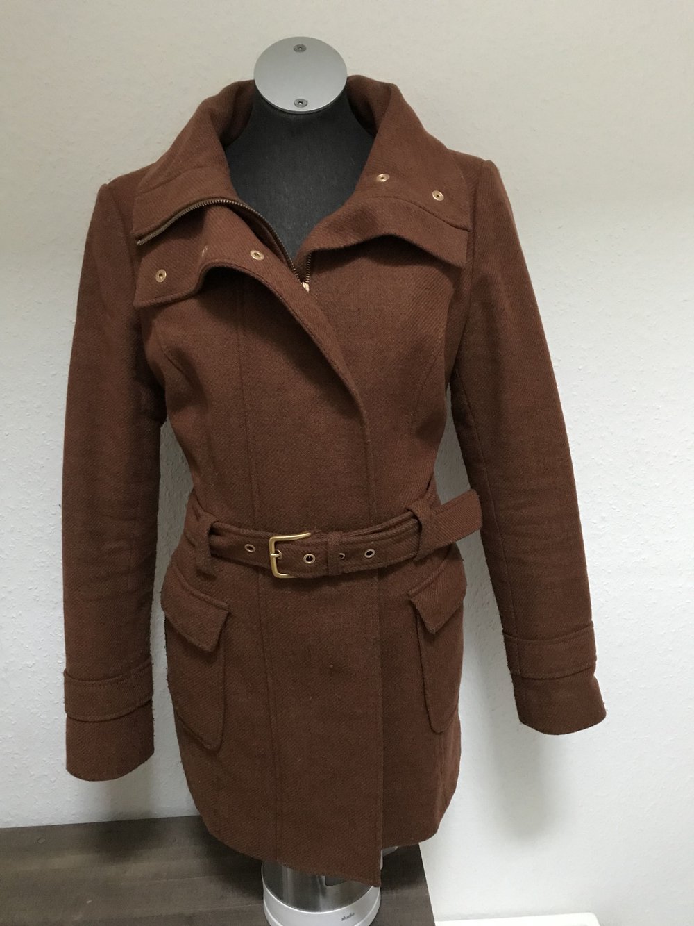 Espritjacke mit Stehkragen