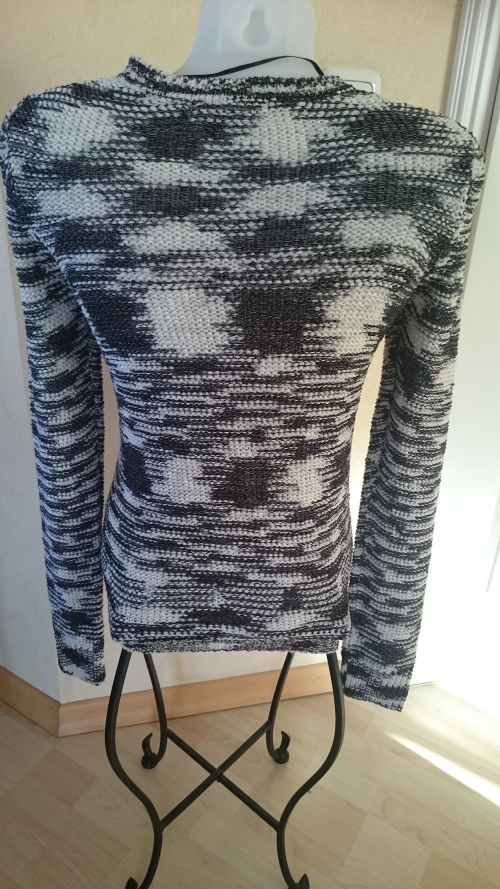s.oliver by Qs Strickjacke Zebra optik Gr S