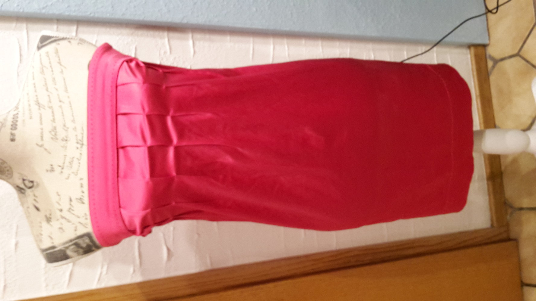 Pinkes Partykleid