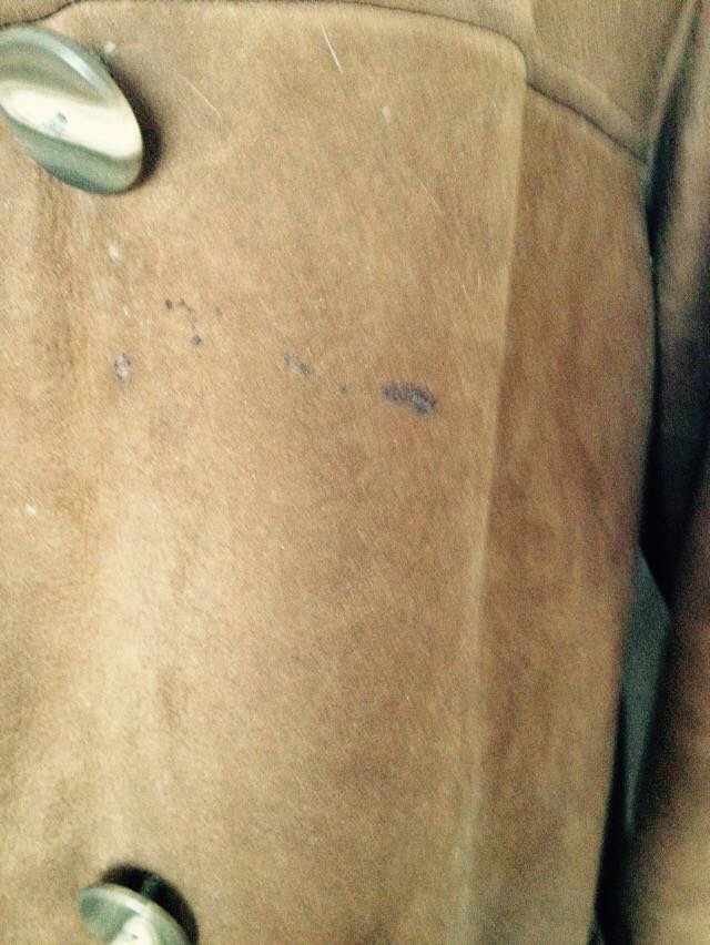 Lammfelljacke Vintage Used Look 