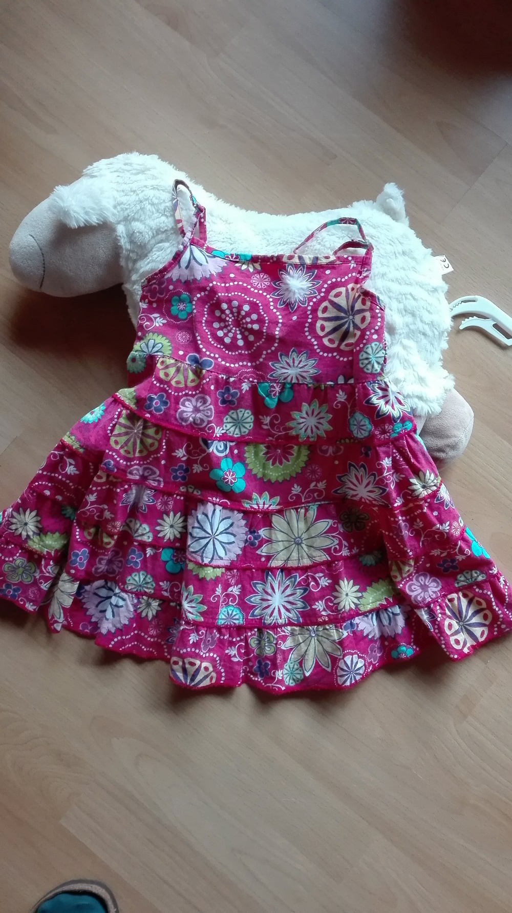 Tots England bunte Tunika/ Kleid Gr 86