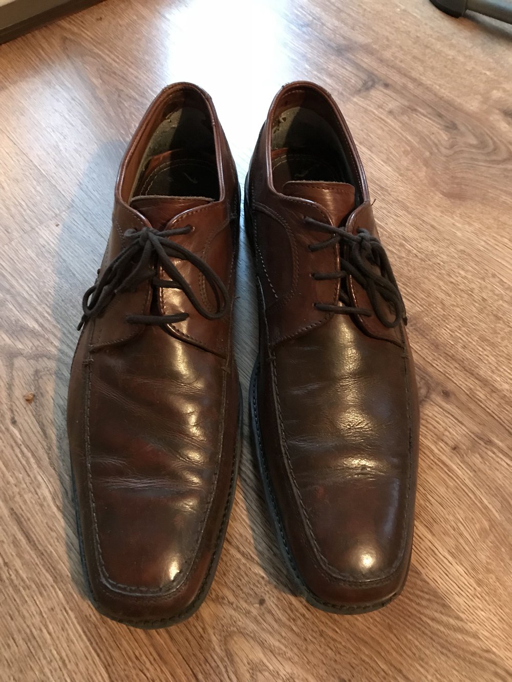 Braune Schuhe von Canda C&A, Größe 42