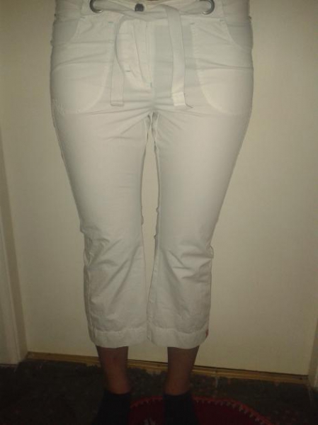 Sommer Capri Hose Esprit Weiß edc