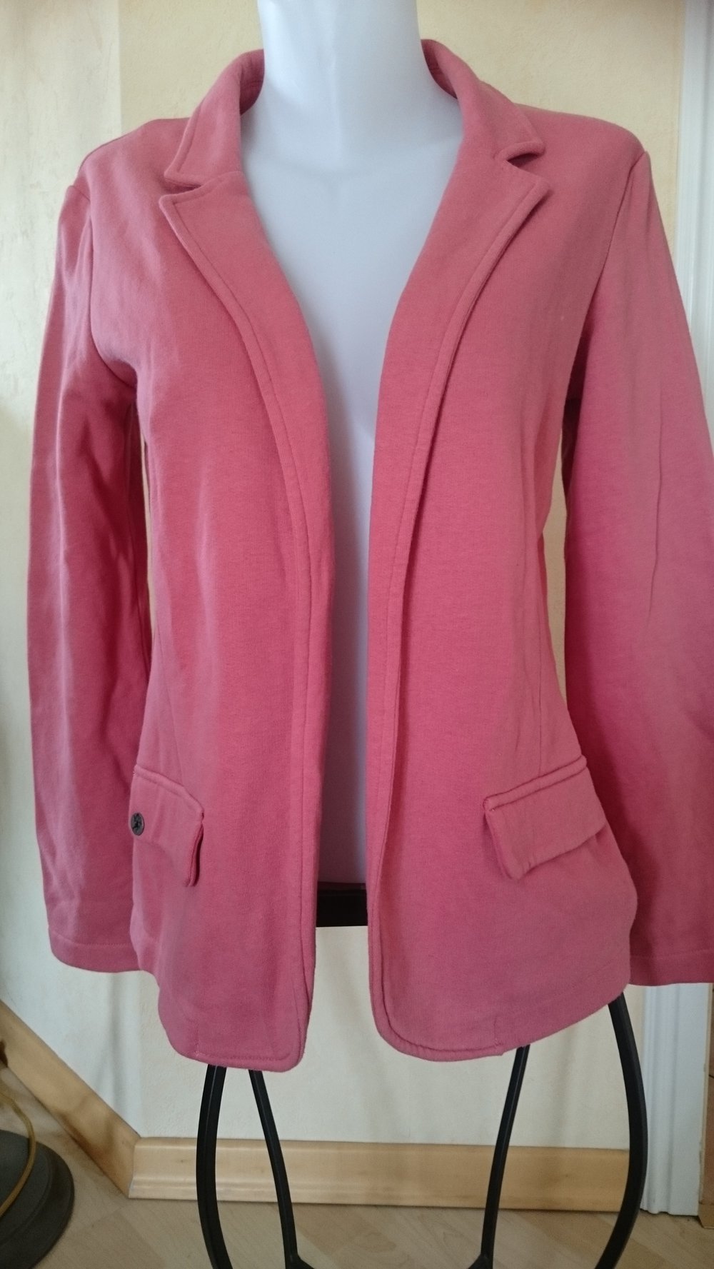 Edc by Esprit offern Cardigan Gr S Koral Pink Sweatshirt