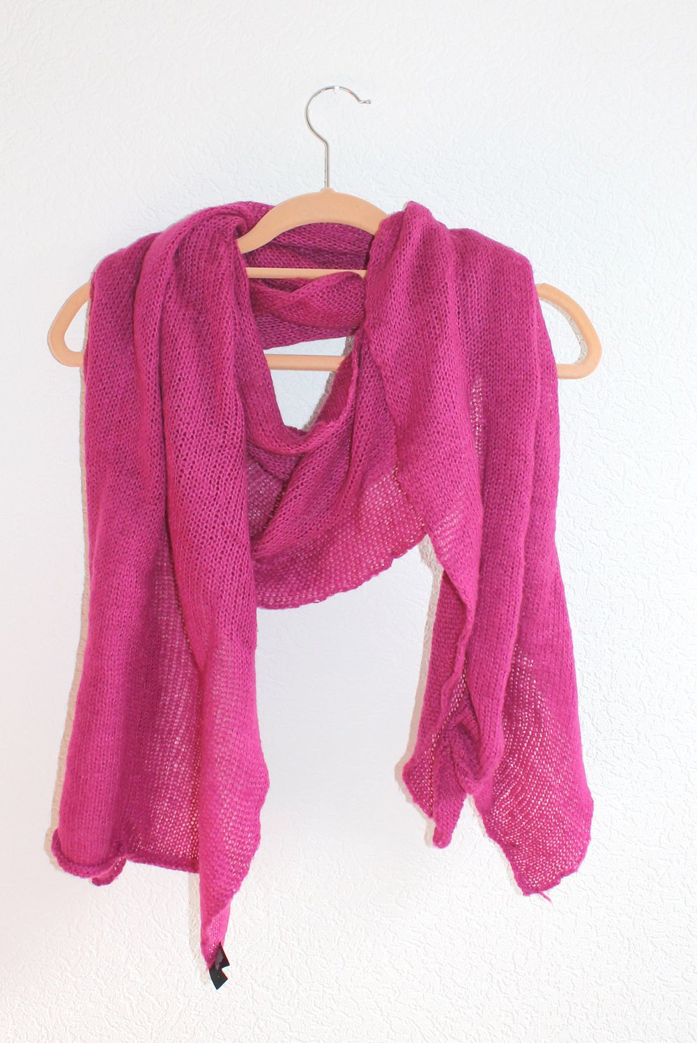 Schal in Fuchsia