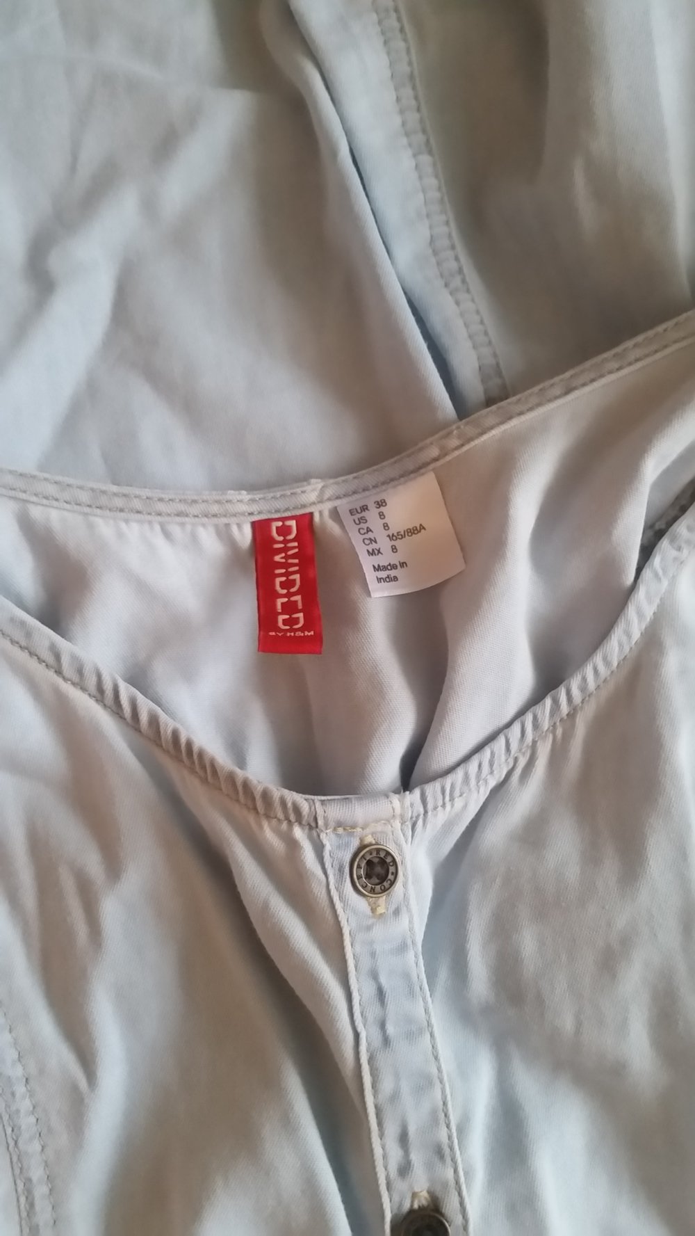 hellblaues Jeanskleid Divided