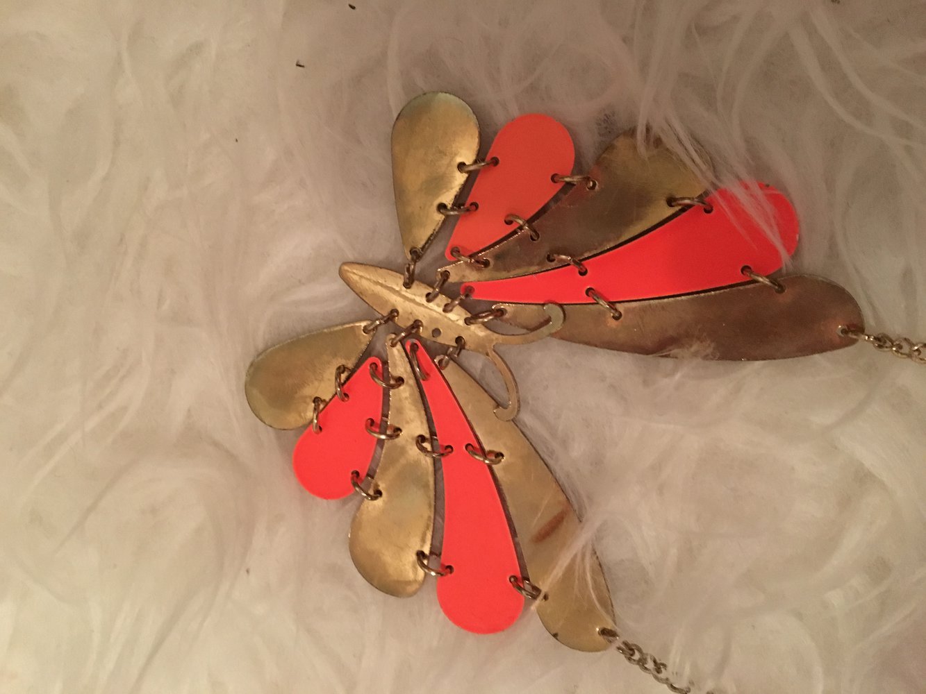 Statement Kette Schmetterling 
