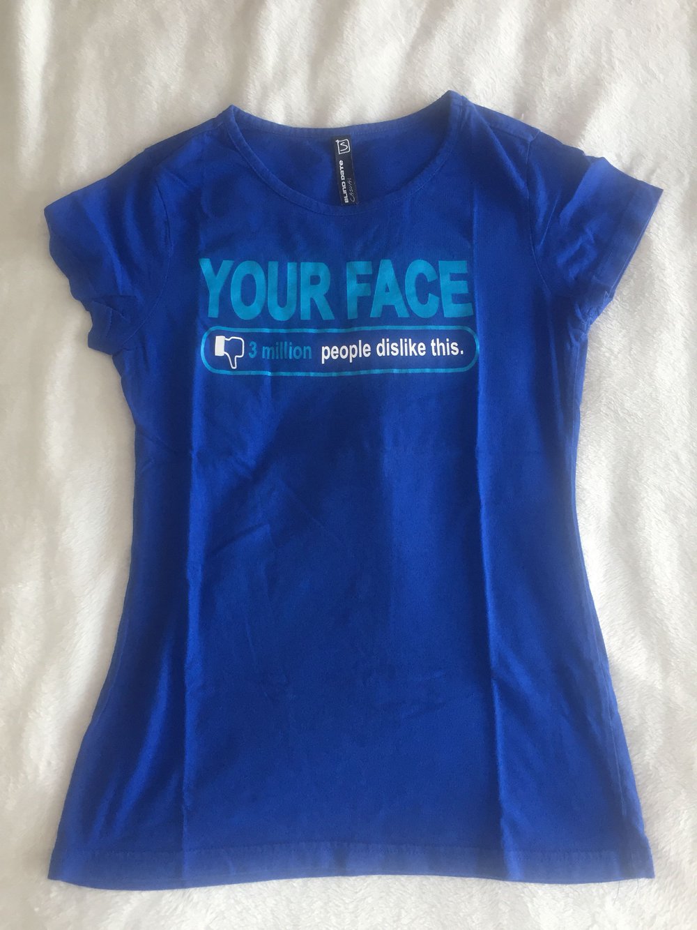 Girlie Fun Shirt Gr. S *royalblau* 