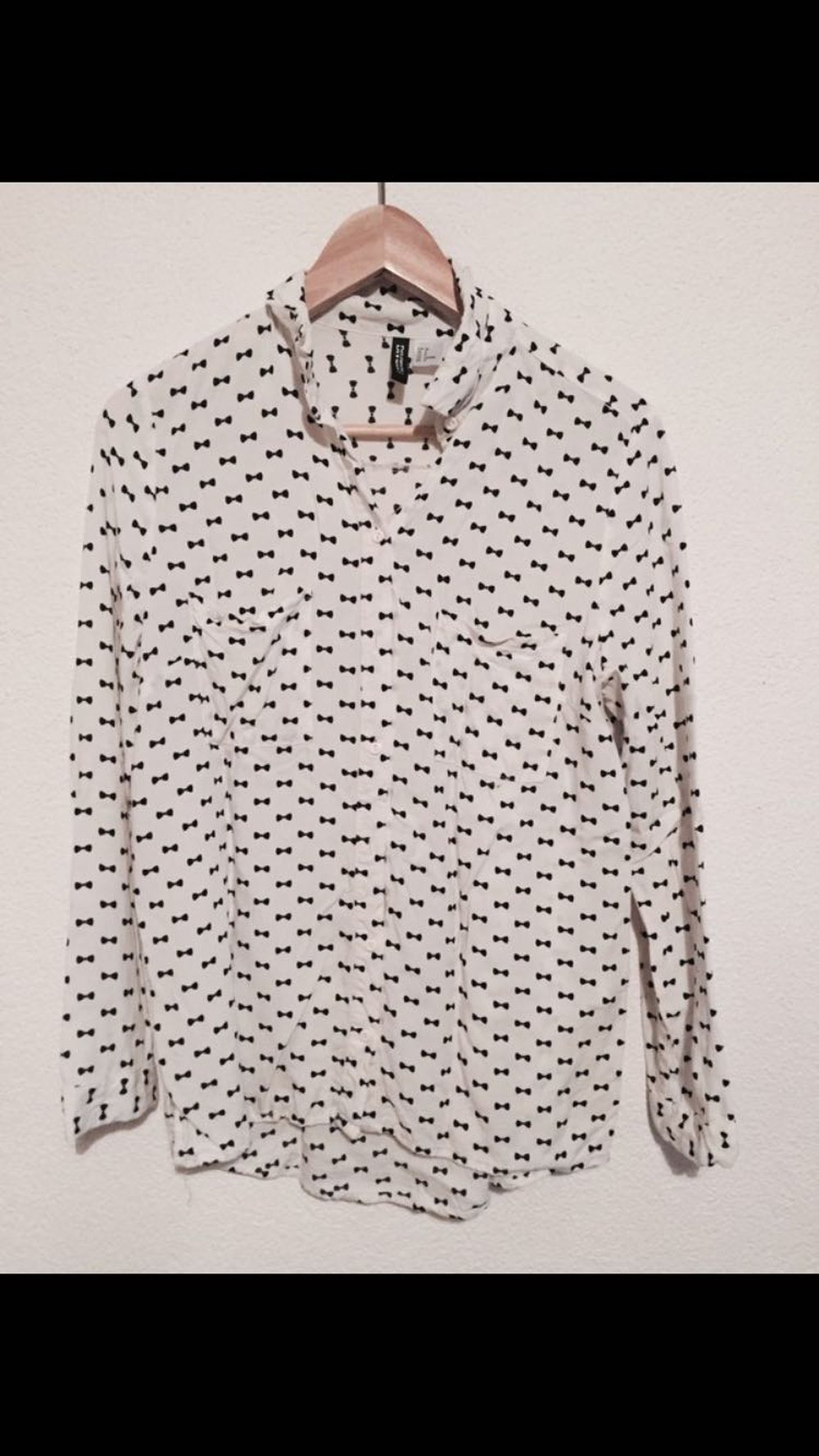 Bluse mit Schleifen H&M