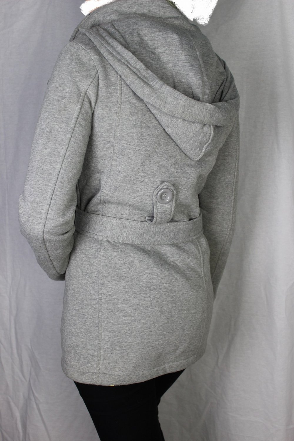 Jacke Mantel Grau