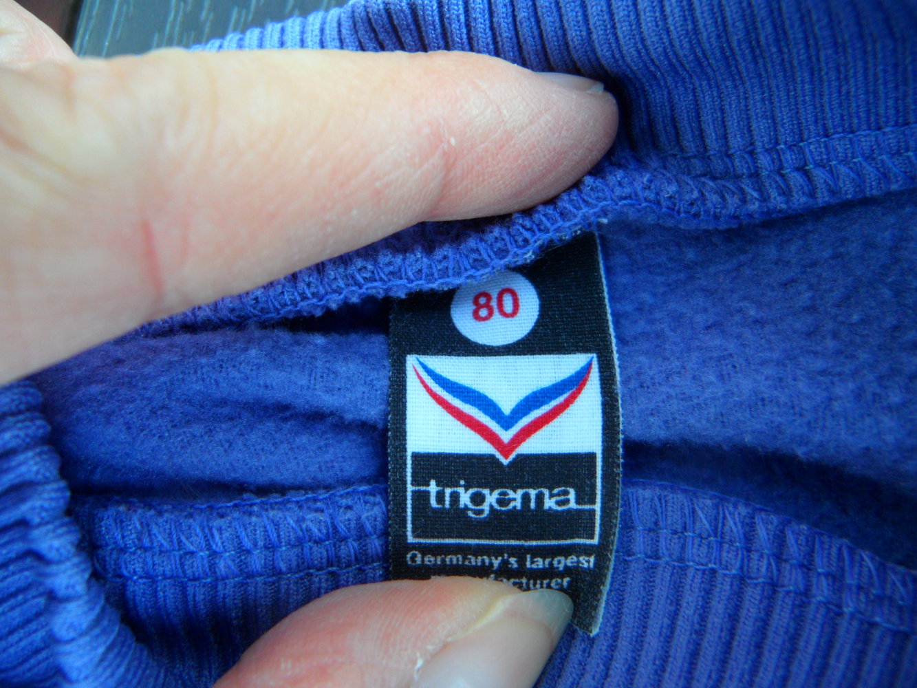 Trigema Fleecepulli für kleine Skifahrer
