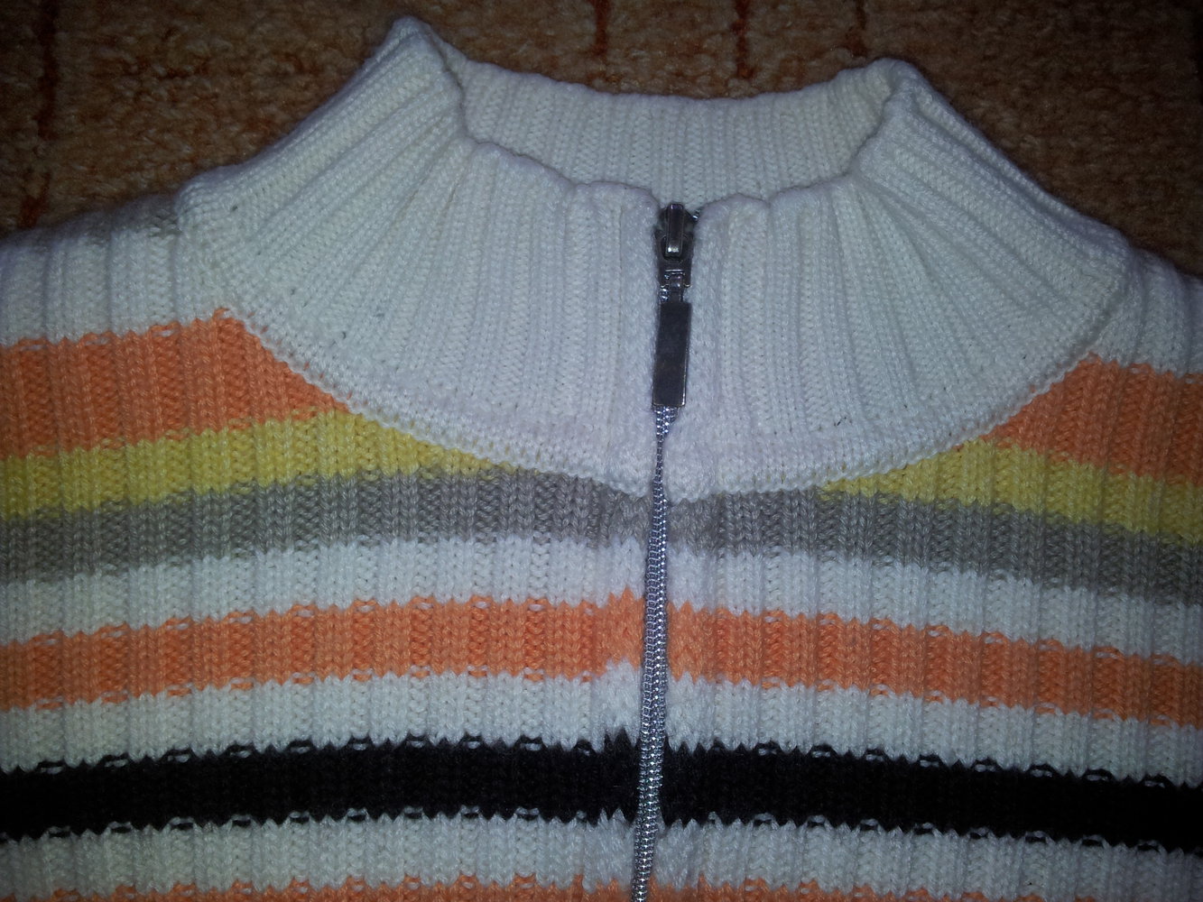 Strickjacke Streifen bunt  Olsen  Gr. M