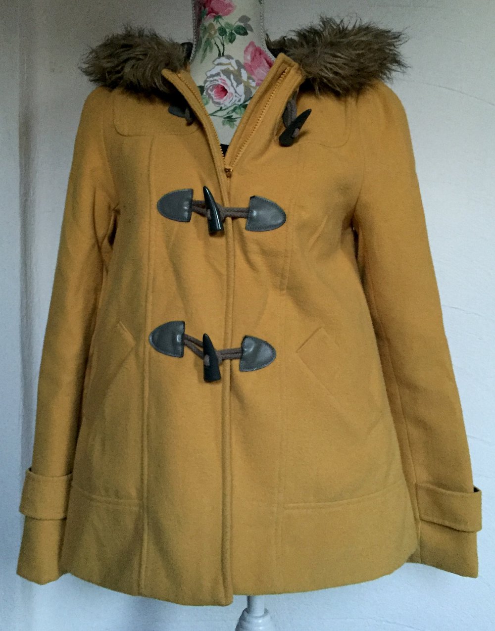 Senfgelber Parka