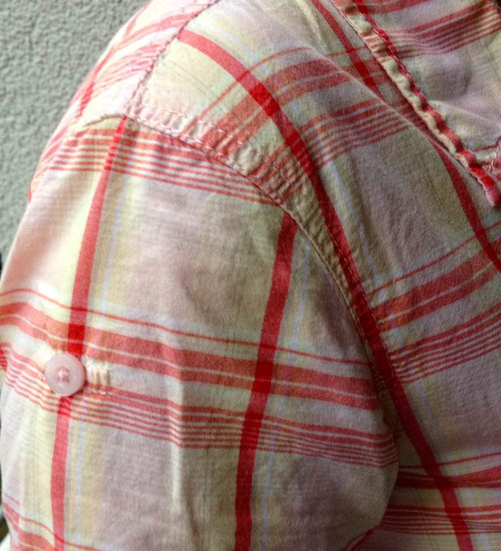 Kurze Karobluse von H&M