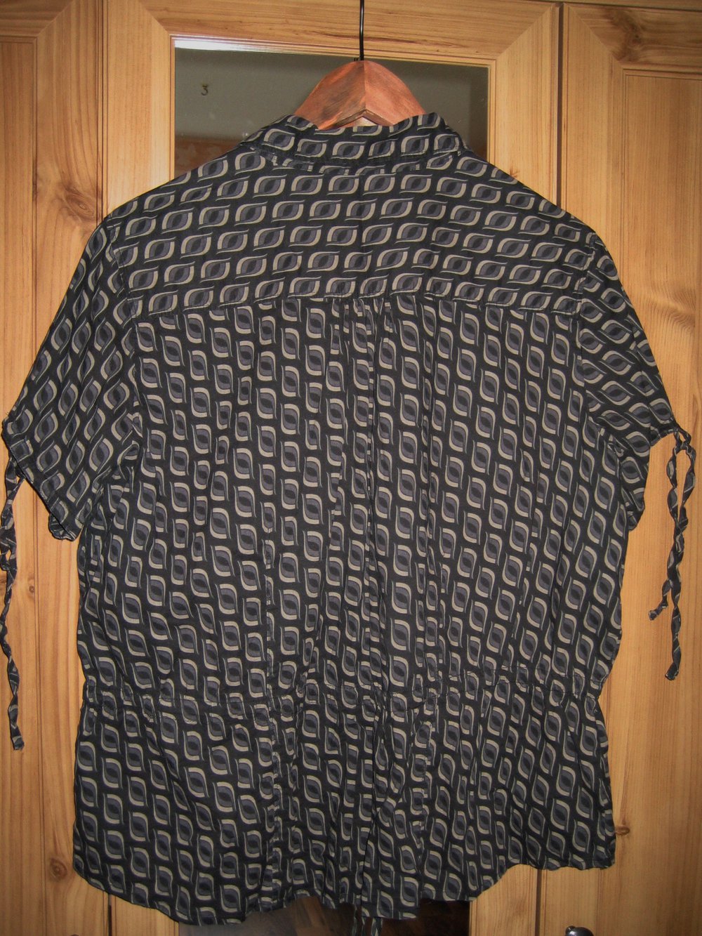 Bluse kurzärmelig 100% Baumwolle