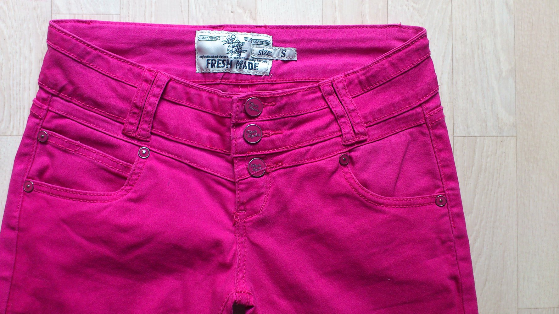 Pinke Hose 36 S knallig  Fresh Made