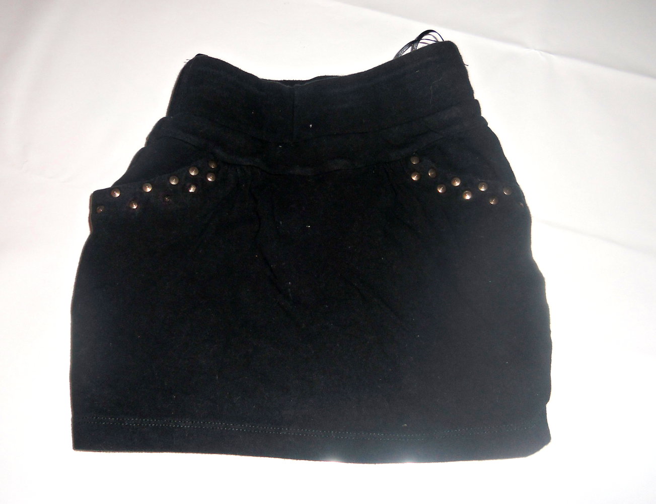 Honigman-kurzer,schwarzer Sweatrock Gr.8 ca 116-128