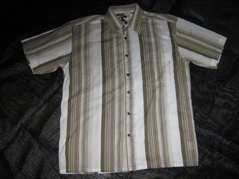 NEU * Original VINTAGE * Business * Freizeit * Streifen * Kurzarm- Hemd 