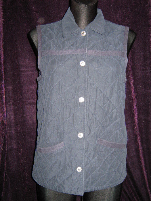 NEUw * Ärmellos * Englisch- Barbour * Style * Stepp * Weste * Jacke ''ESPRIT'' Gr 36- 38/ S * dunkel- blau *