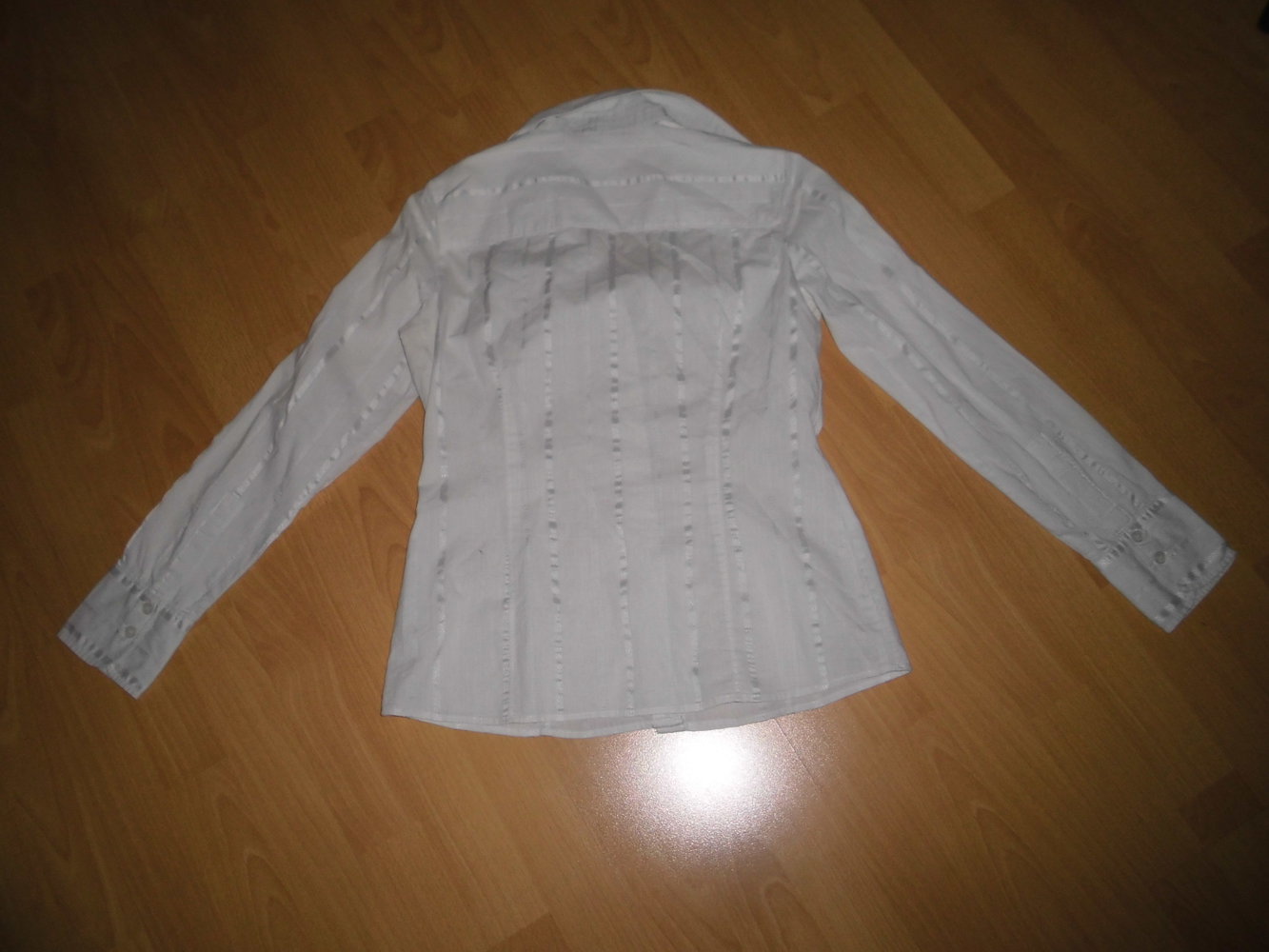 Weiße Bluse - Colours of the world  - Größe M  38/40 - Top Zustand!