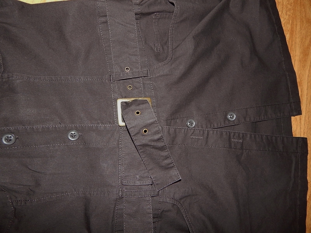 Neue Jeans bluse schwarz Gr. 38 Long mit Gürtel von s. Oliver